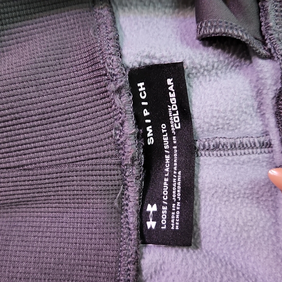 Under Armour Loose Fit ColdGear Grey Sweatpants - Picture 4 of 4